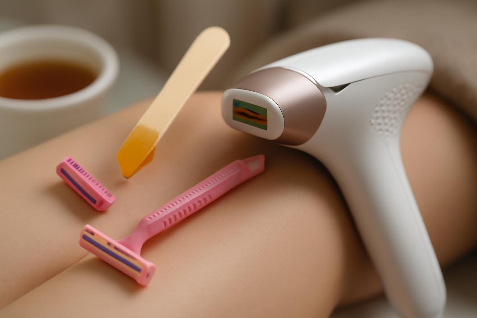 Depilacja: maszynka, wosk, IPL &mdash; por&oacute;wnanie metod