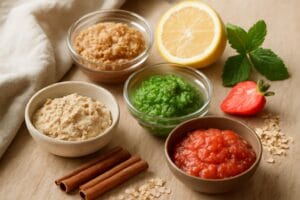Domowe peelingi do twarzy z naturalnych składników