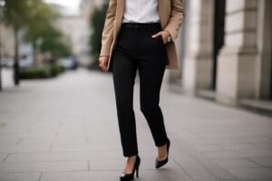 Eleganckie spodnie do pracy 2026 – modne fasony i styl