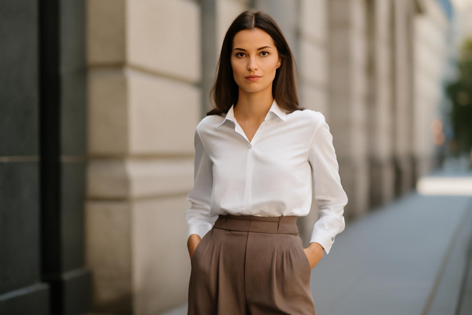 Eleganckie spodnie do pracy 2026 – modne fasony i styl