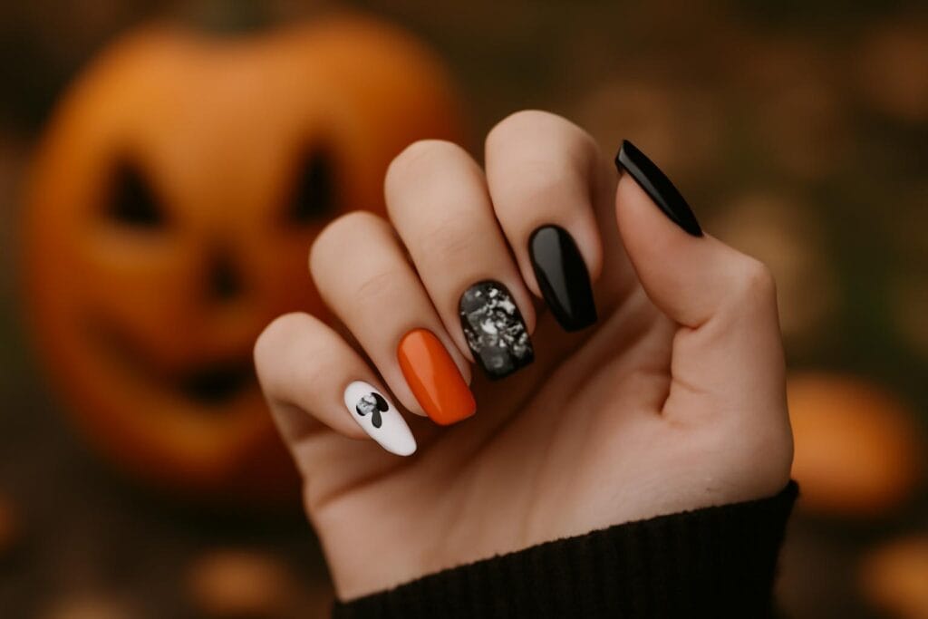 Halloweenowe paznokcie 2026: trendy i inspiracje
