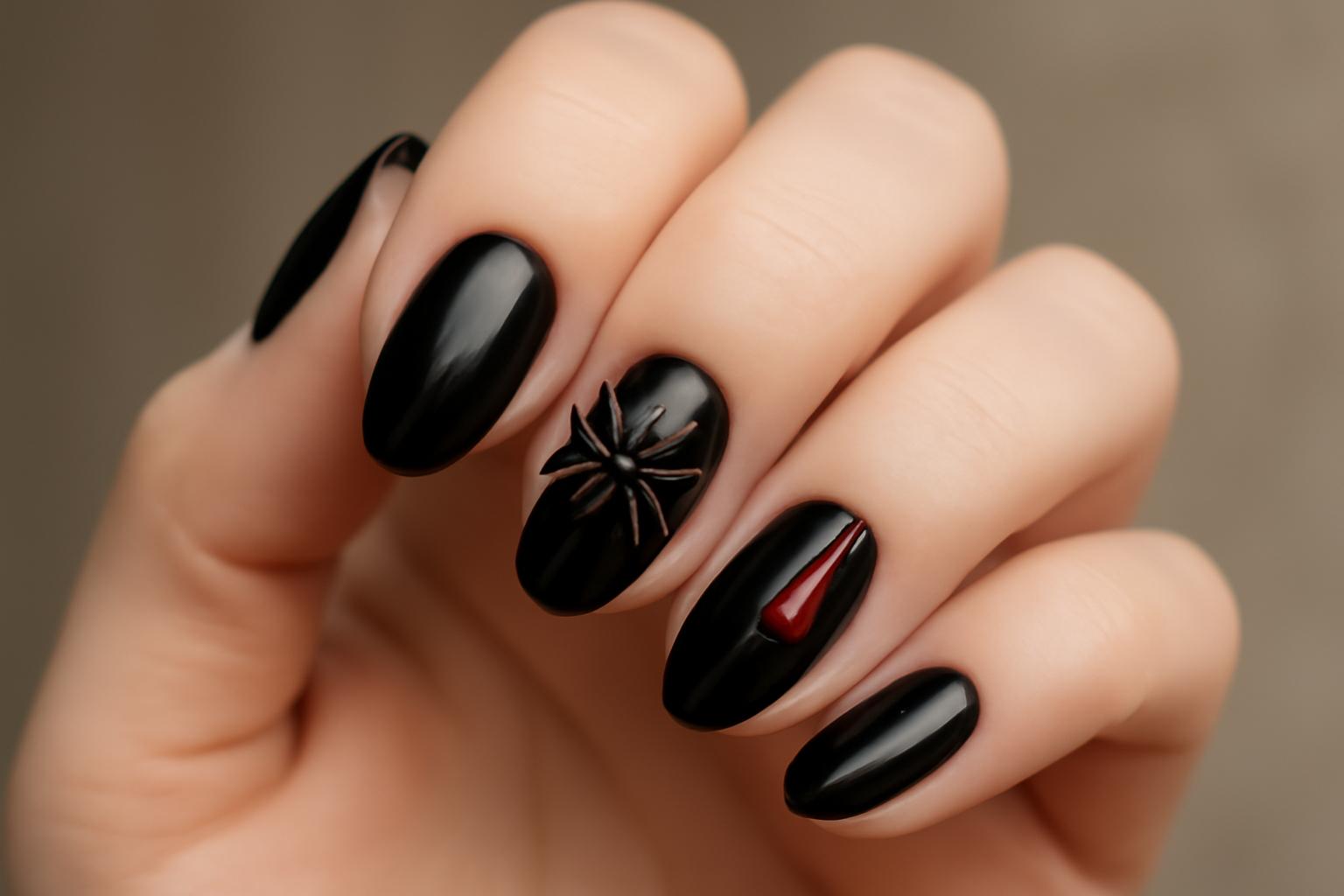 Halloweenowe paznokcie 2026: trendy i inspiracje