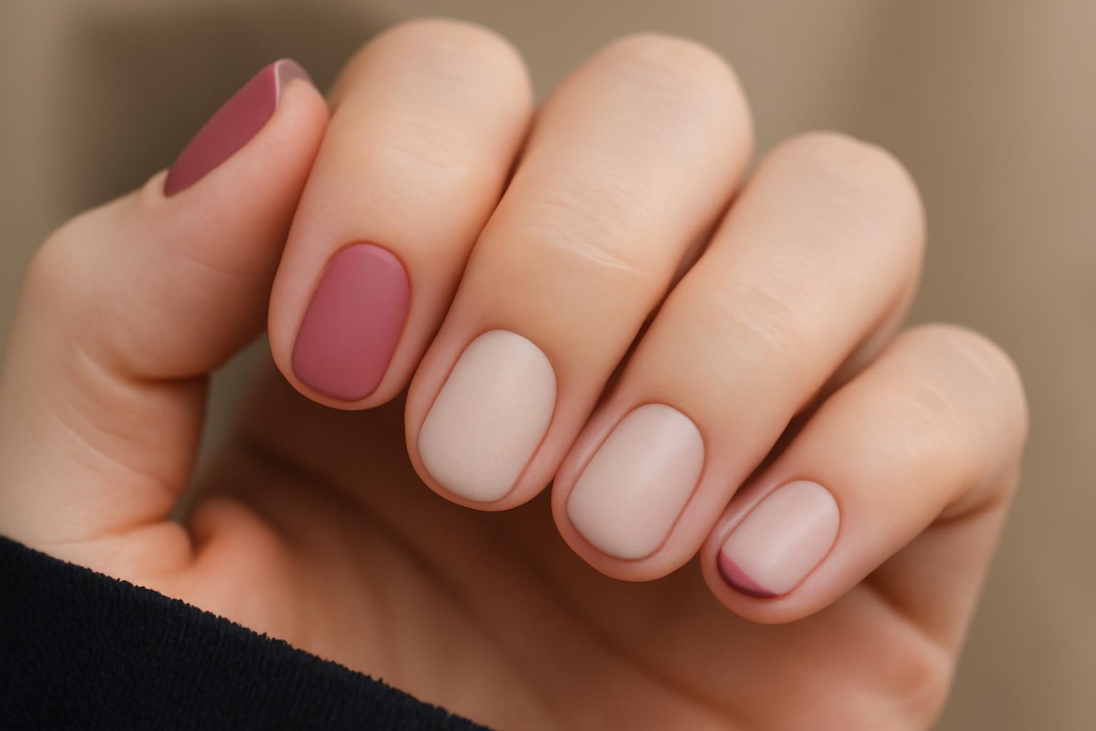 Jagodowe paznokcie na zimę – trendy, efekty i inspiracje