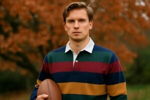Koszulki rugby na jesień 2026 – modny trend preppy