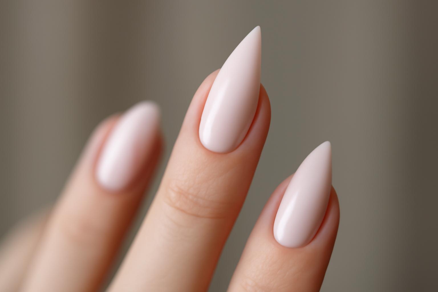 Krótkie paznokcie stiletto – modne stylizacje i zasady