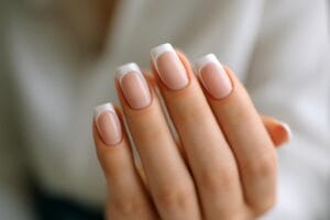 Kwadratowy french manicure 2026 – trendy, techniki i styl