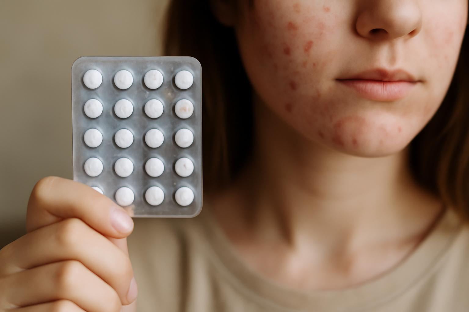 Leczenie trądziku hormonalnego na brodzie i żuchwie