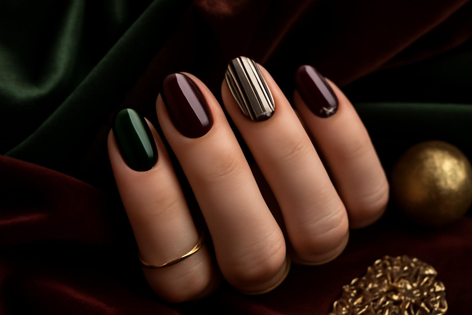 Maksymalistyczny manicure 2026 na długich paznokciach