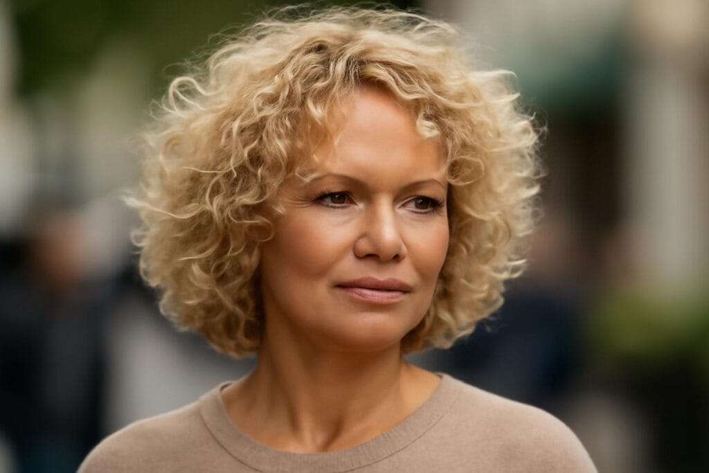 Metamorfoza fryzury Pameli Anderson: kręcony bob 2026
