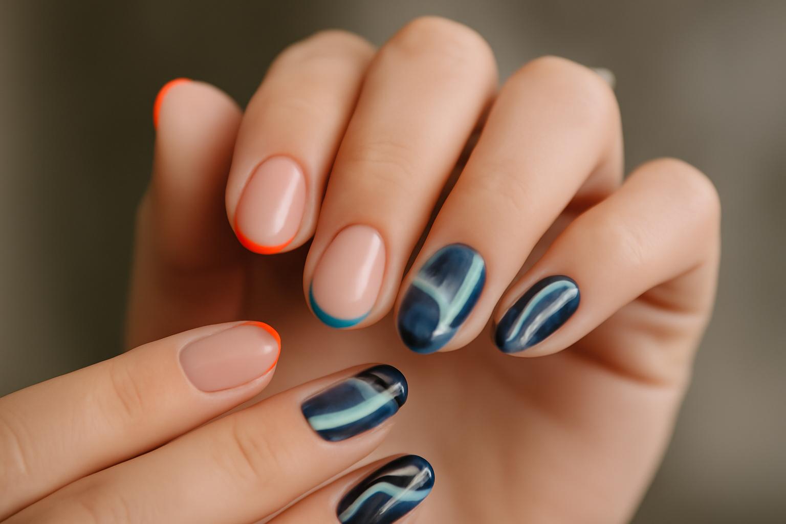 Nowoczesne warianty manicure francuskiego na paznokciach