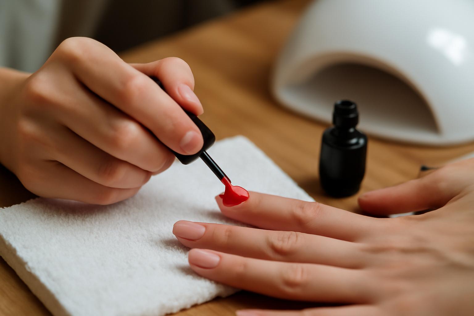 Retro-chic manicure w groszki – styl, wykonanie i inspiracje