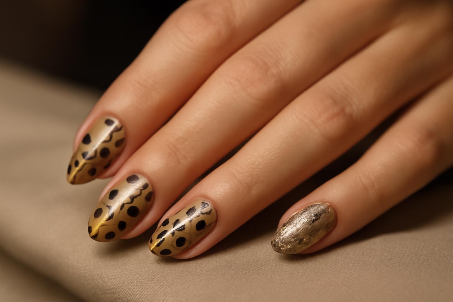 Zwierzęce printy na paznokciach: trendy manicure 2026